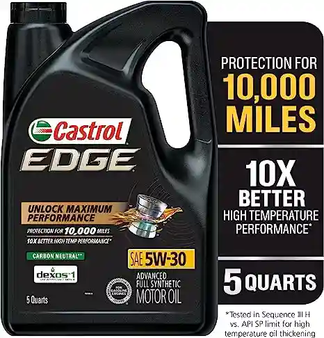 Castrol Edge 5W-30 Full Synthetic Motor Oil: Unleash Your Engine's Power