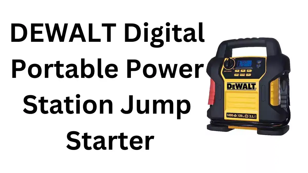 DEWALT DXAEJ14 Digital Portable Power Station Jump Starter