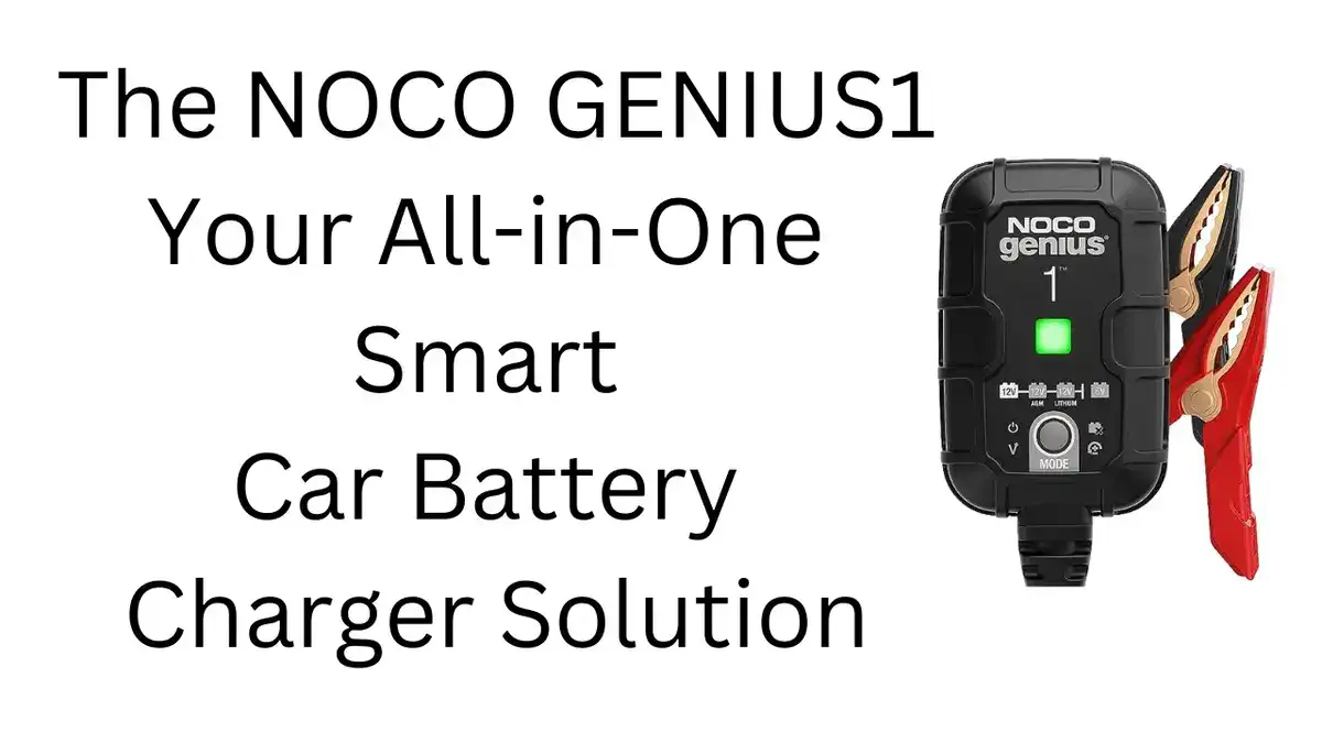 The NOCO GENIUS1: Your All-in-One Smart Car Battery Charger Solution