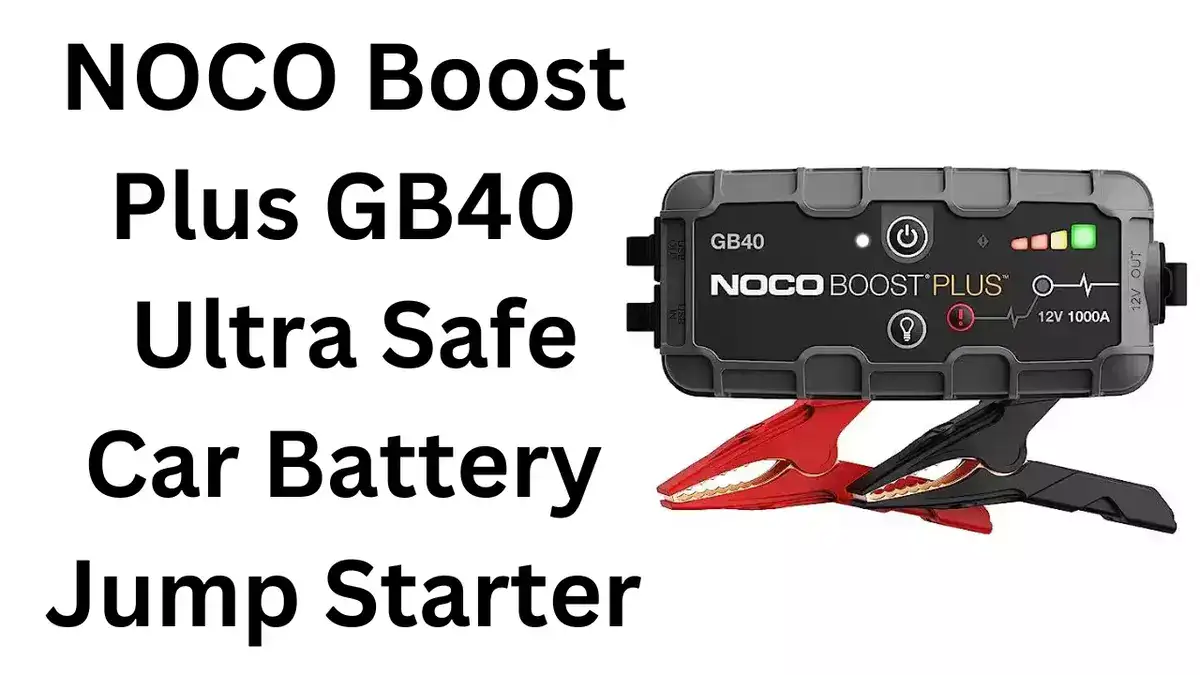 NOCO Boost Plus GB40 Ultra Safe Car Battery Jump Starter