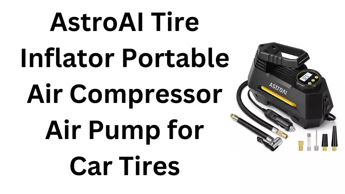 AstroAI Tire Inflator Portable Air Compressor Air Pump for Car Tires