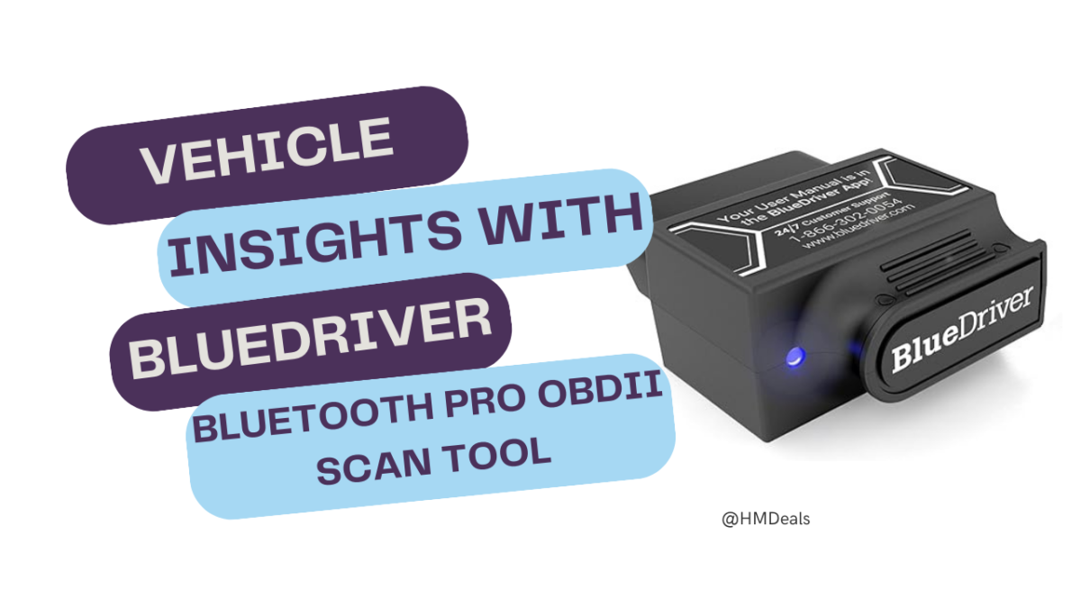 Vehicle Insights with BlueDriver Bluetooth Pro OBDII Scan Tool