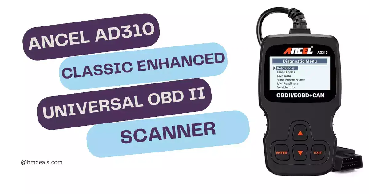 ANCEL AD310 Classic Enhanced Universal OBD II Scanner