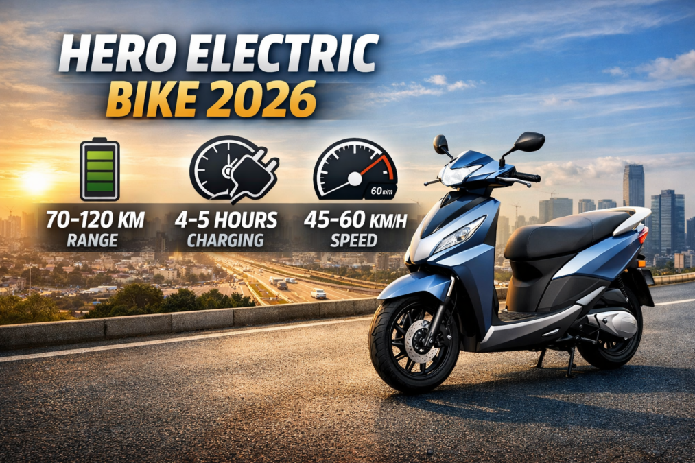 Hero Electric Bike 2026 Range, Charging Time, Speed, and Real Commuter Benefits